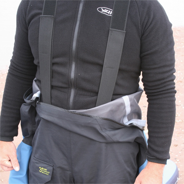 2026 Yak Santiam Drysuit & Free Undersuit 6586 - Blue / Black